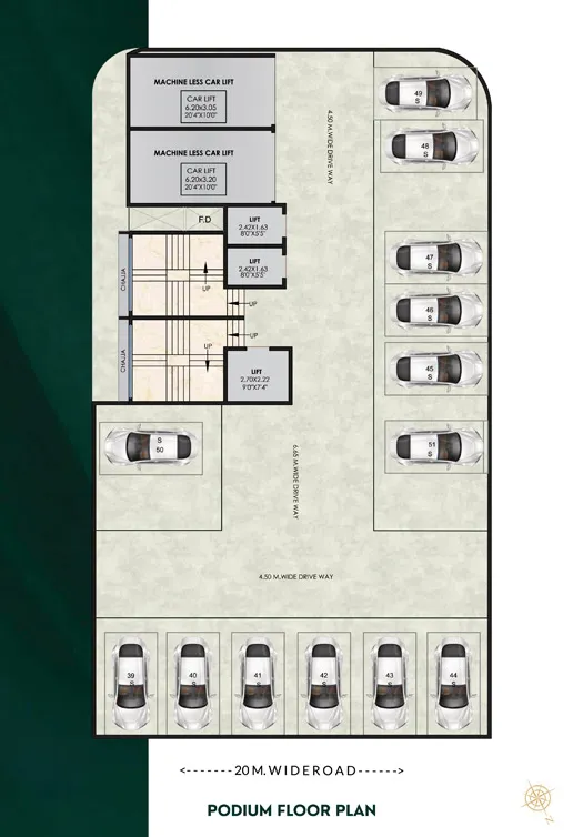 Podium Floor Plan